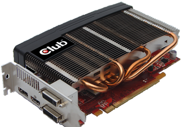 Club 3D оснащает карты Radeon HD 6750 и HD 6770 оригинальными кулерами и пассивными радиаторами