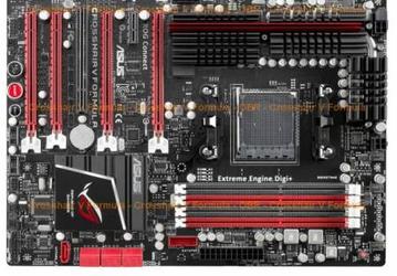 Первые снимки системной платы ASUS ROG Crosshair V Formula на чипсете AMD 990FX
