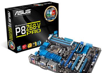 ASUS анонсировала три системные платы серии P8Z68 на основе чипсета Intel Z68