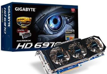 GIGABYTE разгоняет GPU AMD Radeon HD 6970 до 920 МГц