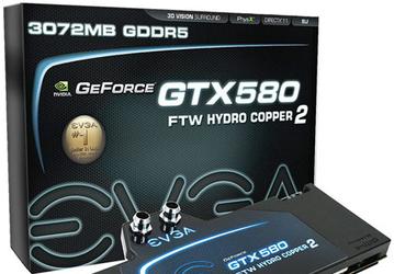 EVGA оснащает 3D-карту на базе GeForce GTX 580 водоблоком и... оставляет ее тактовые частоты на референсном уровне