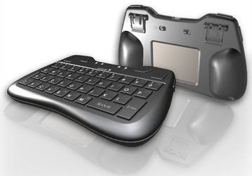 На «брюшке» у клавиатуры Thumb Keyboard есть тачпэд