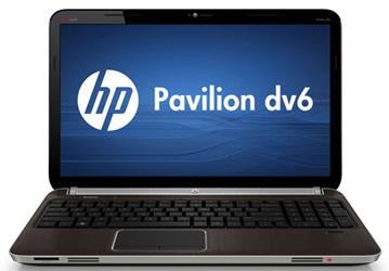 HP Pavilion dv6-6110SG — один из первых ноутбуков на платформе AMD Sabine