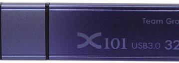 Флэш-накопитель Team Group X101 оснащен интерфейсом USB 3.0