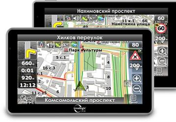 Новые 6-дюймовые GPS-навигаторы Treelogic