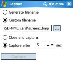 PDAcraft Capture 1.0.3 поможет сделать скриншот на Windows Mobile