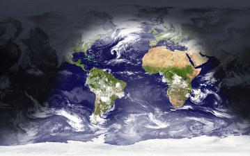 EarthView v.4.0.0 - программа-скринсейвер, также позволяющая динамически менять обои Рабочего Стола Windows