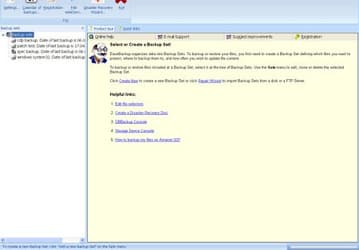 EaseBackup v.7.51 - программа для создания резервных копий информации