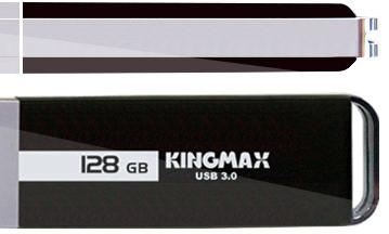 Флэш-накопитель Kingmax ED-01 оснащен интерфейсом USB 3.0