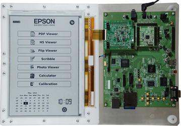 E Ink, Epson Develop 300-dpi ePaper