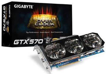 Ассортимент Gigabyte пополнился 3D-картой GeForce GTX 570 серии Super Overclock