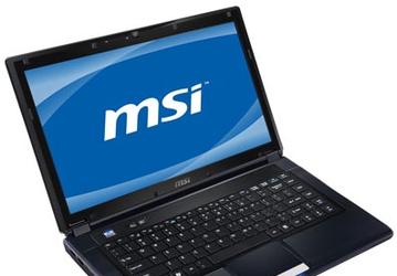 MSI CR460 — мультимедийный ноутбук на платформе Intel Huron River