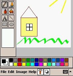 PDAcraft Paint 1.2.0 — графический редактор для Windows Mobile
