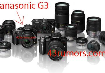 Первое изображение камеры Panasonic G3 появилось накануне официальной премьеры; названа цена
