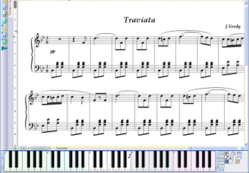 Бесплатное виртуальное пианино от MagicScore Music Software