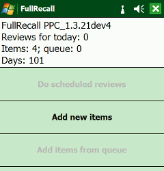 Тренируем память с помощью PocketFullRecall 1.3.39 для Windows Mobile