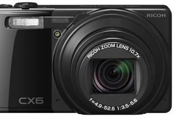 Ricoh анонсирует компактную камеру CX6