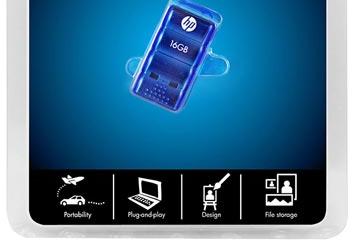 Объем миниатюрной «флэшки» HP v112b достигает 32 ГБ