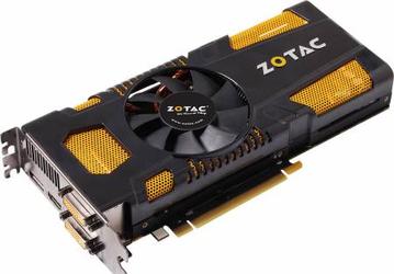 Видеокарта ZOTAC GeForce GTX 560 Ti 448 Cores имеет повышенные тактовые частоты
