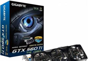 Видеокарта GIGABYTE GV-N560448-13I выполнена по нормам технологии Ultra Durable VGA