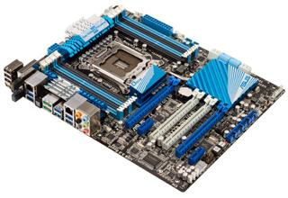ASUS представила линейку системных плат на чипсете Intel X79 Express