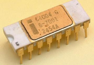 Процессор Intel 4004 празднует 40-летие