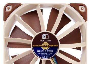Вентилятор Noctua NF-F12 Focused Flow Fan умеет «фокусировать» воздушный поток