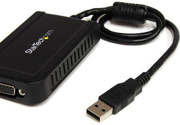 Адаптеры Startech USB2VGAE3 и USB2DVIE3 преобразуют порт USB в видеовыходы VGA и DVI соответственно
