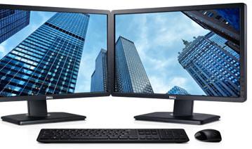 Dell начала продажи в Европе трех офисных мониторов UltraSharp P-series