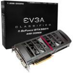 Карта EVGA GeForce GTX 560 Ti 448 Cores Classified появилась в онлайновых магазинах