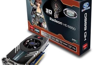 Sapphire представила вариант видеокарты AMD Radeon HD 6850 с 2 ГБ памяти