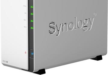 Двухдисковое сетевое хранилище Synology DS212j предназначено для дома