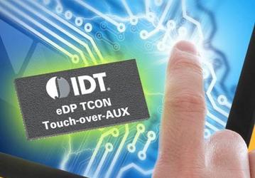 IDT показала первый в отрасли контроллер для подключения сенсорной панели по интерфейсу Embedded DisplayPort 1.3