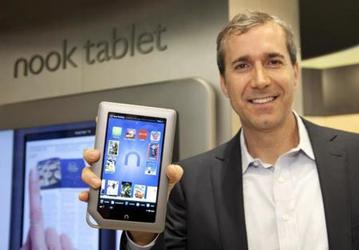 Представлен планшет Barnes & Noble Nook Tablet ценой $249