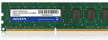 ADATA предлагает модули памяти DDR3 объёмом 8ГБ для настольных ПК и ноутбуков
