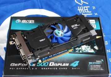 3D-карта Galaxy GeForce GTX 550 Ti Display4 поддерживает до четырех мониторов