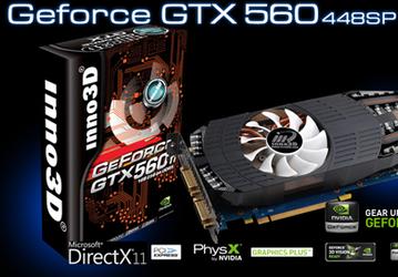 Inno3D немного разгоняет 3D-карту GTX 560 Ti 448SP HyperCore и оснащает ее системой охлаждения собственной разработки