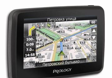 Новый портативный навигатор Prology iMap-605A