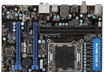 Системная плата MSI X79MA-GD45 с гнездом LGA 2011 выполнена в типоразмере microATX