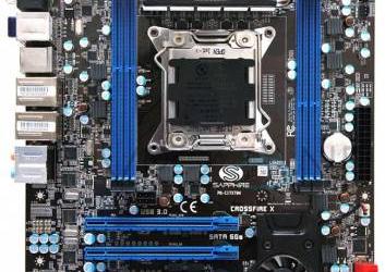 Фото дня: системная плата Sapphire Pure Black X79