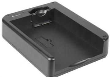 Накопители в стыковочной станции Sharkoon SATA QuickDeck Pro размещаются горизонтально