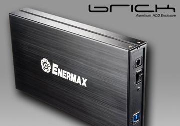 Enermax Brick — алюминиевый корпус для HDD типоразмера 3,5 дюйма