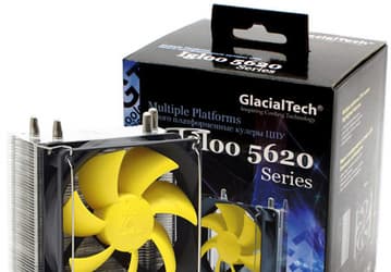Процессорная система охлаждения GlacialTech Igloo 5620 характеризуется низким уровнем шума