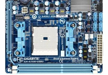 Системная плата GIGABYTE A75N-USB3 представлена официально
