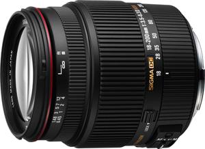 Представлен объектив SIGMA 18-200mm F3.5-6.3 II DC OS HSM