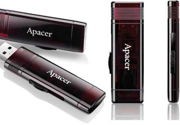 Скорость чтения флэш-накопителя Apacer AH351 достигает 68 МБ/с, записи — 30 МБ/с 
