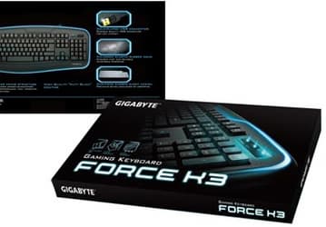 Клавиатура Gigabyte Force K3 ориентирована на любителей игр