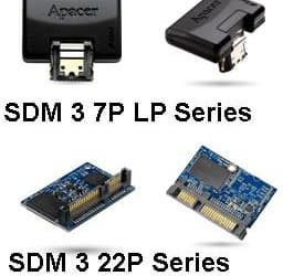 Модульные SSD Apacer SDM 3 рассчитаны на работу в расширенном диапазоне температур	