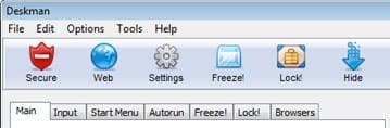 Deskman v.12.2.1 - утилита для обеспечения сохранности и неприкосновенности личных данных