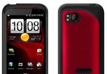 Фотографии аксессуаров для HTC Rezound дают представление о самом смартфоне
